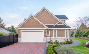 Homeowner reviewing refinance options with financial documents