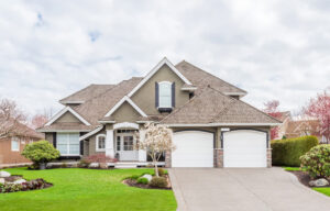 Beautiful suburban family home representing homeownership achieved through expert mortgage guidance